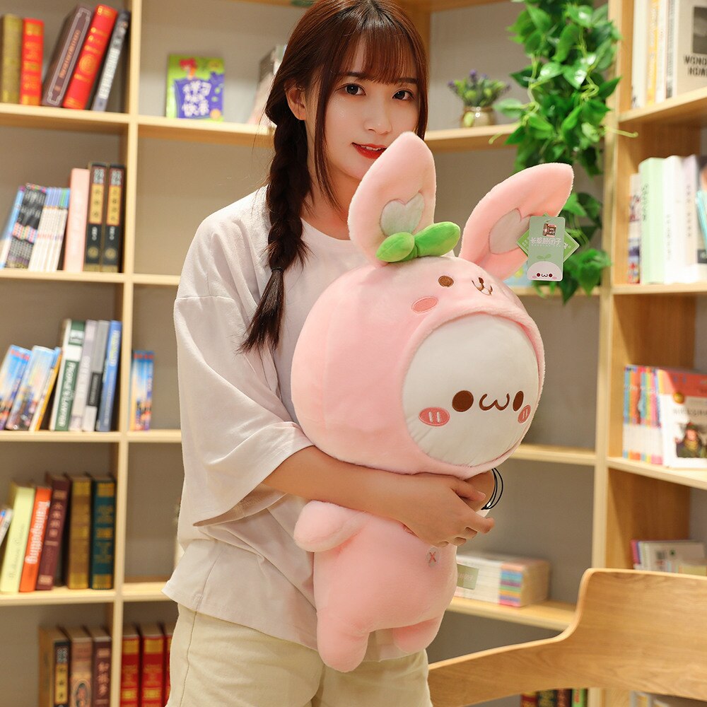 Hooded Rabbit Plush