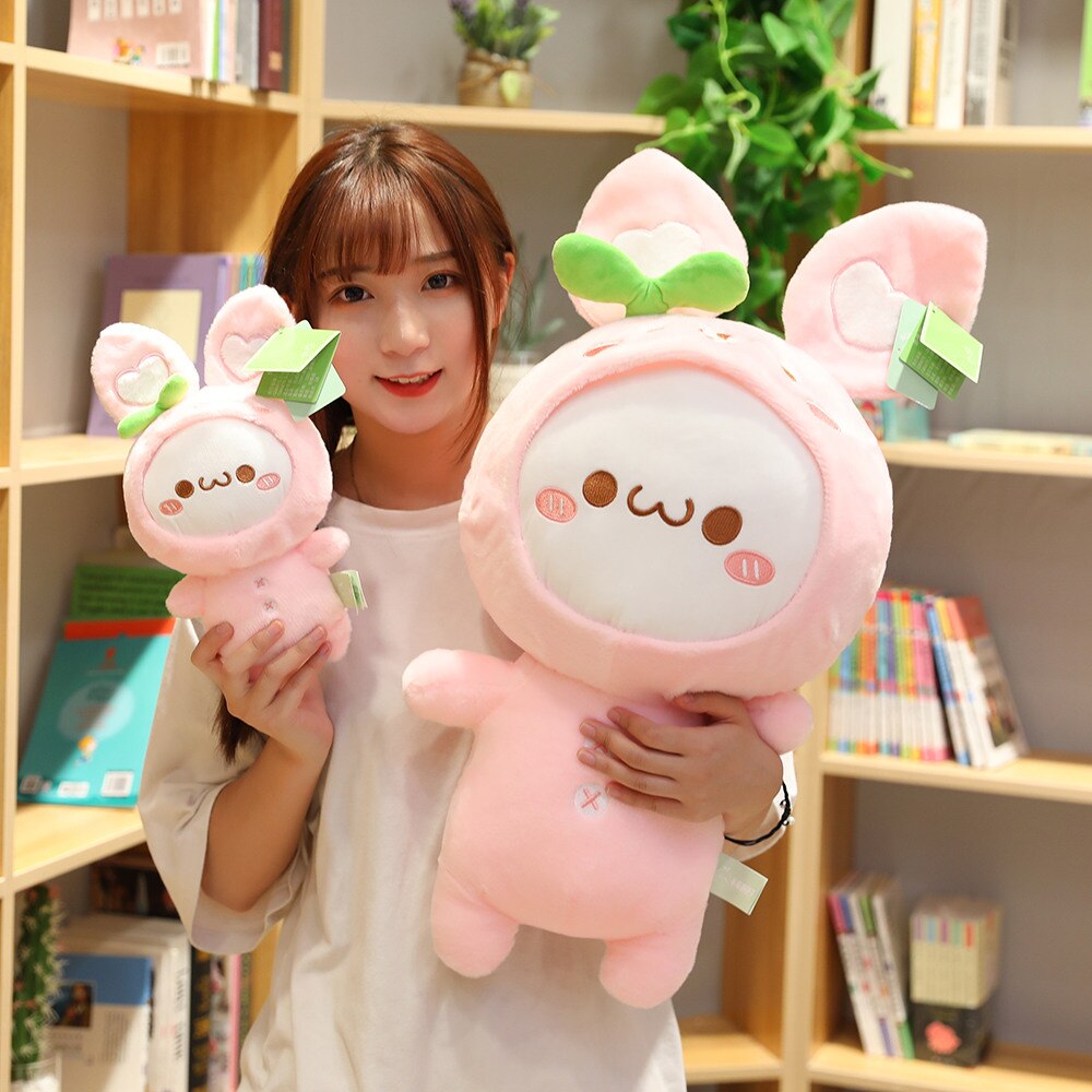 Hooded Rabbit Plush