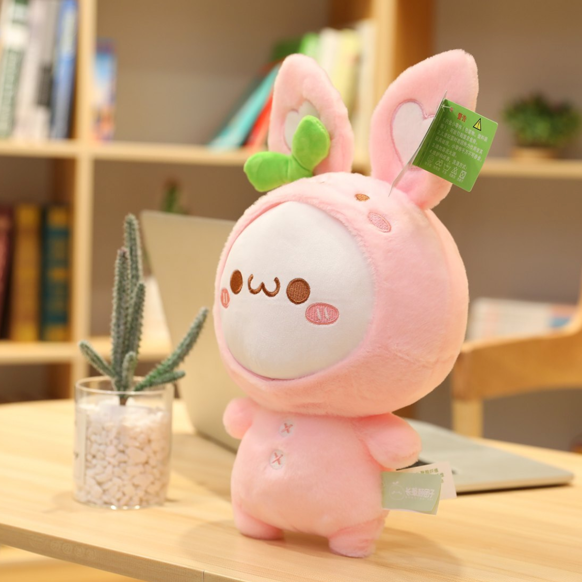 Hooded Rabbit Plush